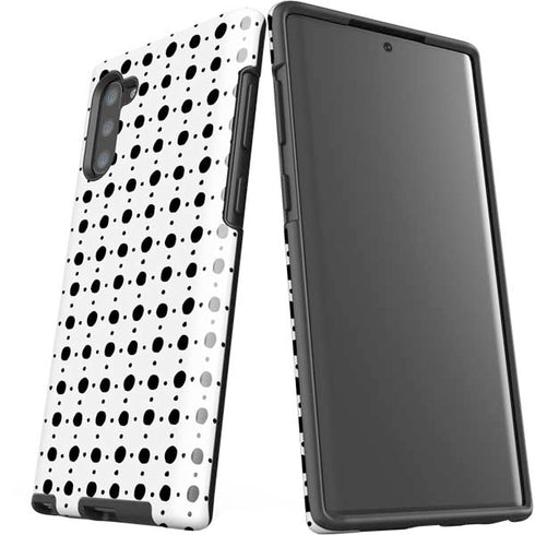Grid Dot Polka Dot Galaxy Note 10 Pro Case