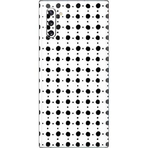 Grid Dot Polka Dot Galaxy Note 10 Skin