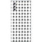 Grid Dot Polka Dot Galaxy Note 10 Skin