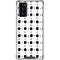 Grid Dot Polka Dot Galaxy Note20 5G Clear Case