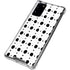 Grid Dot Polka Dot Galaxy Note20 5G Clear Case