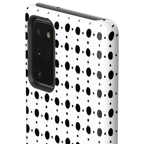 Grid Dot Polka Dot Galaxy Note20 5G Pro Case