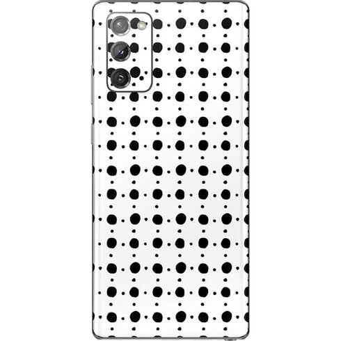 Grid Dot Polka Dot Galaxy Note20 5G Skin