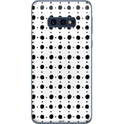 Grid Dot Polka Dot Galaxy S10e Skin