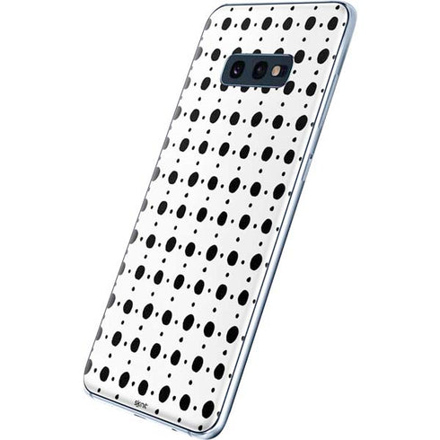 Grid Dot Polka Dot Galaxy S10e Skin