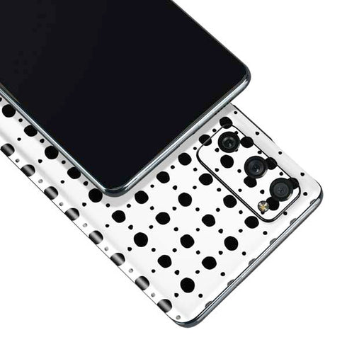 Grid Dot Polka Dot Galaxy S20 Fan Edition Skin