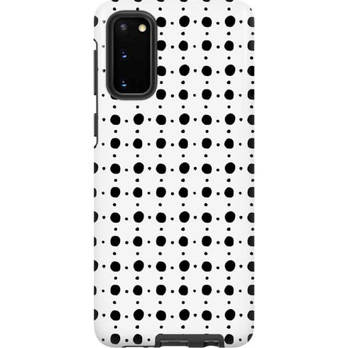 Grid Dot Polka Dot Galaxy S20 Pro Case