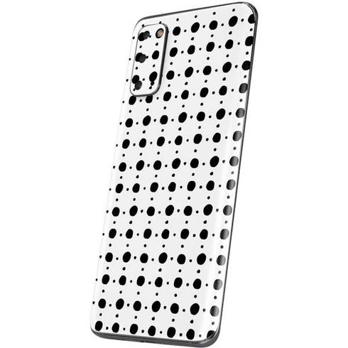 Grid Dot Polka Dot Galaxy S20 Skin