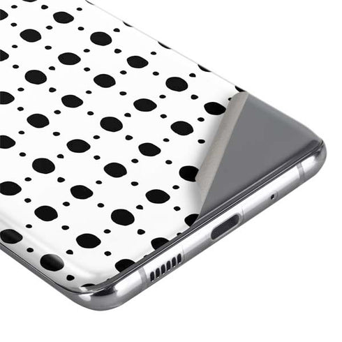 Grid Dot Polka Dot Galaxy S20 Skin
