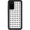 Grid Dot Polka Dot Galaxy S20 Waterproof Case