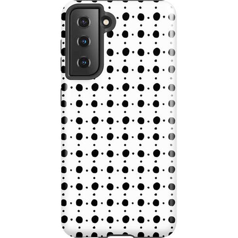 Grid Dot Polka Dot Galaxy S21 5G Pro Case