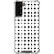 Grid Dot Polka Dot Galaxy S21 FE Clear Case