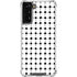 Grid Dot Polka Dot Galaxy S21 FE Clear Case
