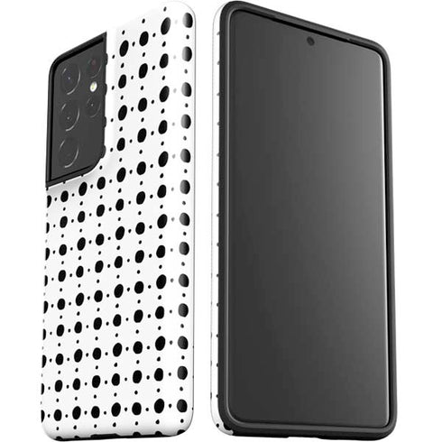 Grid Dot Polka Dot Galaxy S21 Ultra 5G Pro Case