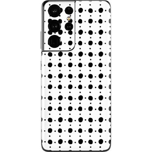 Grid Dot Polka Dot Galaxy S21 Ultra 5G Skin