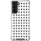 Grid Dot Polka Dot Galaxy S22 Clear Case