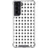 Grid Dot Polka Dot Galaxy S22 Clear Case