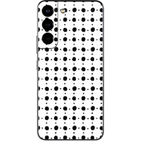 Grid Dot Polka Dot Galaxy S22 Skin