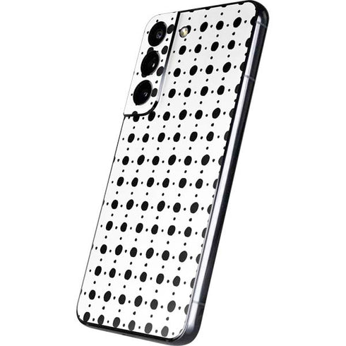 Grid Dot Polka Dot Galaxy S22 Skin