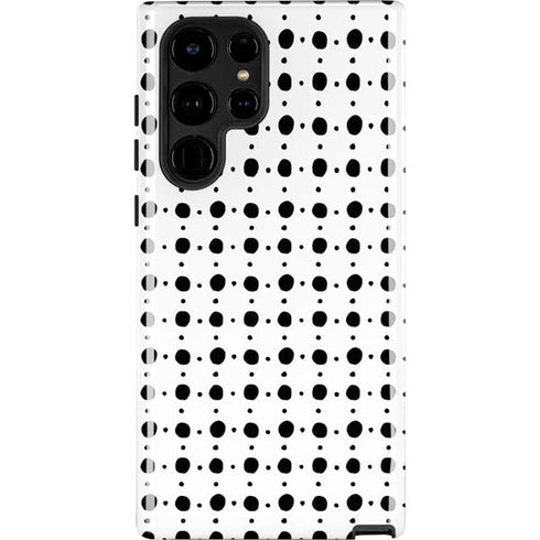 Grid Dot Polka Dot Galaxy S22 Ultra Pro Case