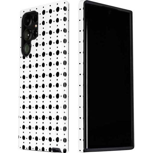 Grid Dot Polka Dot Galaxy S22 Ultra Pro Case