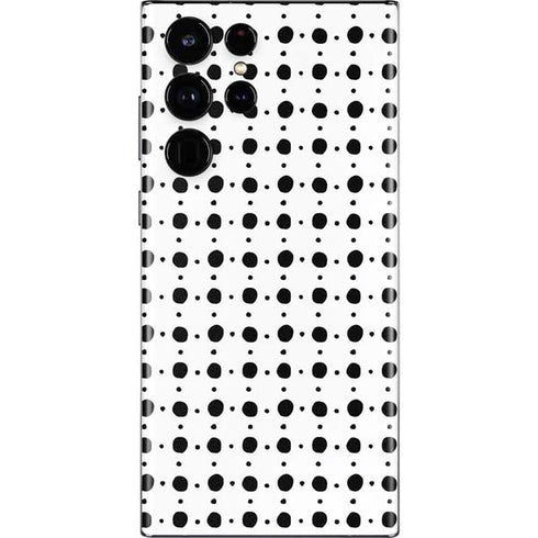 Grid Dot Polka Dot Galaxy S22 Ultra Skin