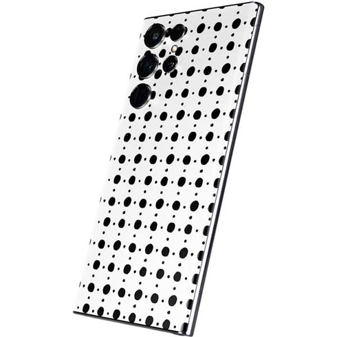 Grid Dot Polka Dot Galaxy S22 Ultra Skin