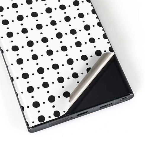 Grid Dot Polka Dot Galaxy S22 Ultra Skin