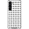 Grid Dot Polka Dot Galaxy S23 Clear Case