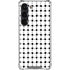Grid Dot Polka Dot Galaxy S23 Clear Case