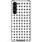 Grid Dot Polka Dot Galaxy S23 Plus Clear Case