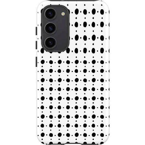 Grid Dot Polka Dot Galaxy S23 Plus Pro Case
