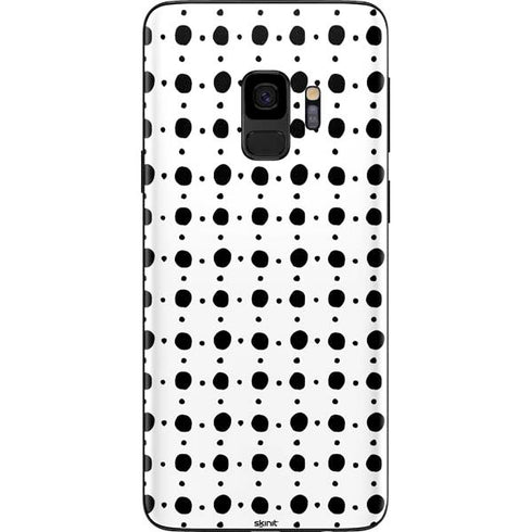 Grid Dot Polka Dot Galaxy S9 Skin