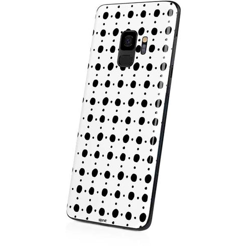 Grid Dot Polka Dot Galaxy S9 Skin