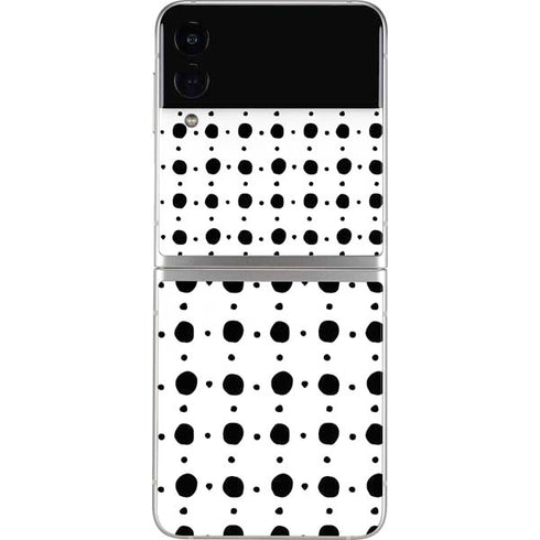 Grid Dot Polka Dot Galaxy Z Flip3 5G Skin