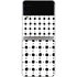 Grid Dot Polka Dot Galaxy Z Flip3 5G Skin