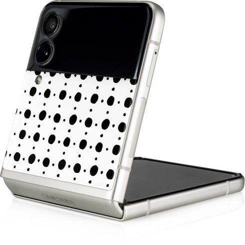 Grid Dot Polka Dot Galaxy Z Flip4 5G Skin