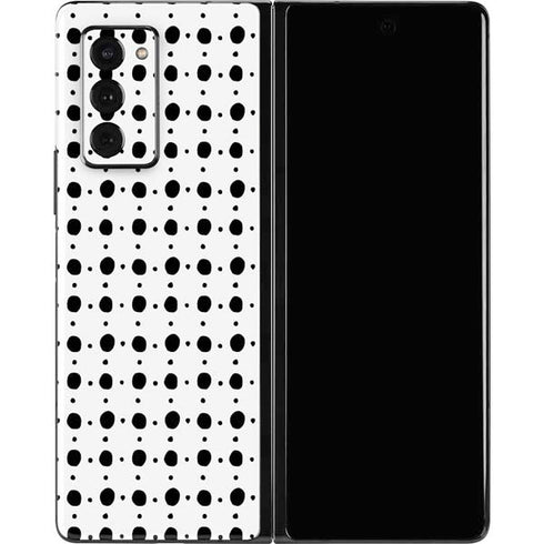 Grid Dot Polka Dot Galaxy Z Fold2 5G Skin