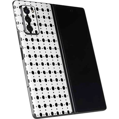 Grid Dot Polka Dot Galaxy Z Fold2 5G Skin