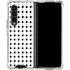 Grid Dot Polka Dot Galaxy Z Fold4 5G Clear Case
