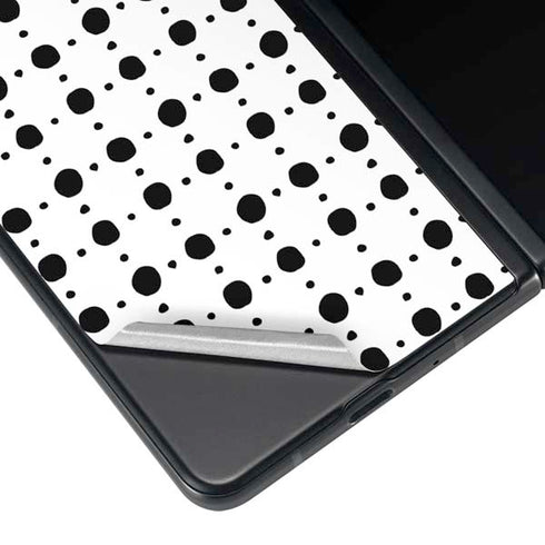 Grid Dot Polka Dot Galaxy Z Fold4 5G Skin