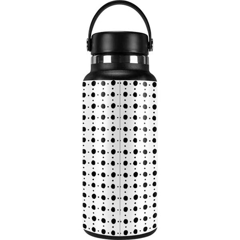 Grid Dot Polka Dot Hydro Flask 32oz Wide Mouth Skin