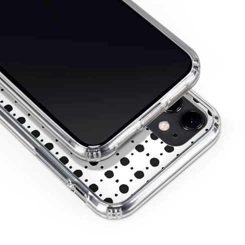 Grid Dot iPhone 11 Clear Case