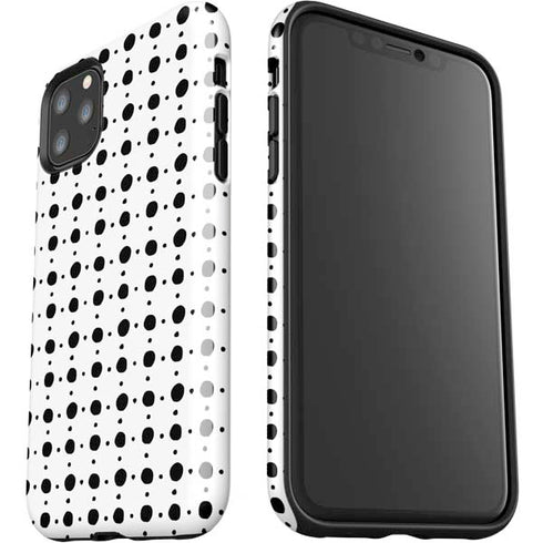 Grid Dot Polka Dot iPhone 11 Pro Max Impact Case