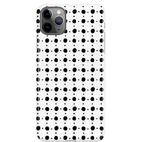 Grid Dot Polka Dot iPhone 11 Pro Max Lite Case