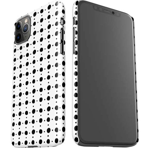 Grid Dot Polka Dot iPhone 11 Pro Max Lite Case