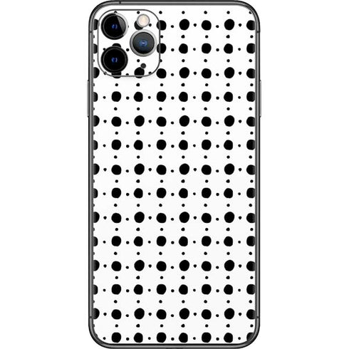 Grid Dot Polka Dot iPhone 11 Pro Max Skin
