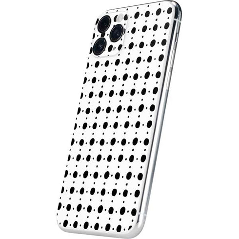 Grid Dot Polka Dot iPhone 11 Pro Skin