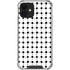 Grid Dot Polka Dot iPhone 12 Clear Case