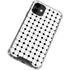 Grid Dot Polka Dot iPhone 12 Clear Case